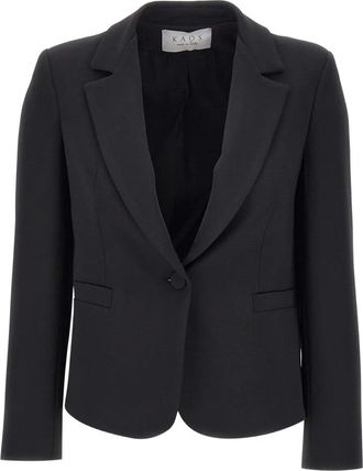 Kaos Blazer con bottone singolo - Nero