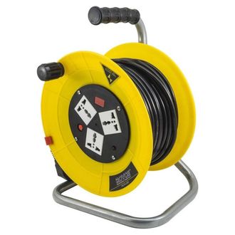 Trade Shop Trade Shop - Electrical Avvvolgical Prolungainst 25 Metries Presa Spina Schuko Prese Universal