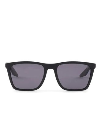 Prada Linea Rossa rectangle-frame sunglasses - men - Acetate - One Size - Black