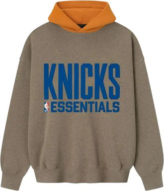 Fear of God Felpa con stampa e cappuccio - Toni neutri