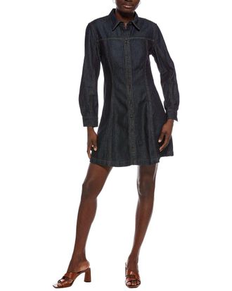 Madewell Seamed Denim Mini Shirtdress