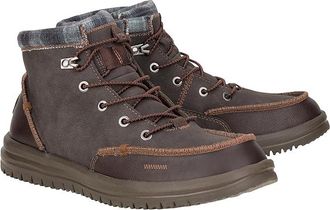 Hey Dude Bradley Classic Mens Boots Brown : 15 M, Synthetic
