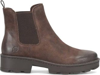 Born Womens Verona Boot In Dark Brown Castago Distressed