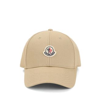Moncler Logo Patch Baseball Cap