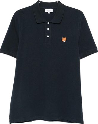Maison Kitsun&eacute; Fox Head Polo Shirt