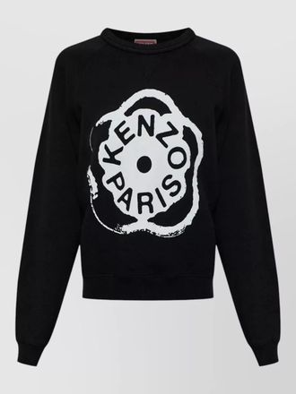 Kenzo cotton printed crewneck sweater
