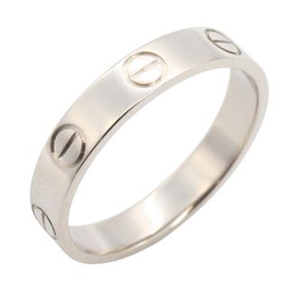 Cartier Silver White Gold (18K) Band Ring (Pre-Owned)