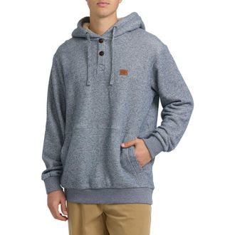 Billabong Hudson Hoodie in Medium Blue at Nordstrom, Size X-Large