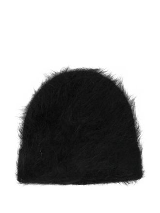 S&eacute;fr Fuzzy beanie hat - Nero