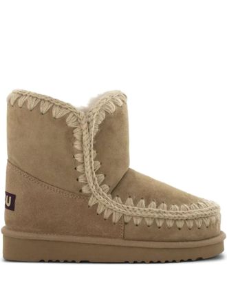 Mou Eskimo boots - women - Sheepskin/Rubber/Microfibre - 37 - Neutrals
