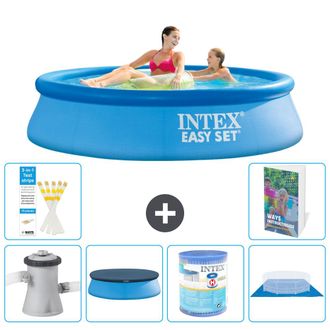 Intex Piscina Easy Set Redonda - 244x61 Cm - 7-piezas S341