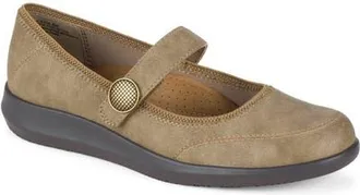 BareTraps Joesie Mary Jane Flat in Light Mushroom at Nordstrom, Size 7.5