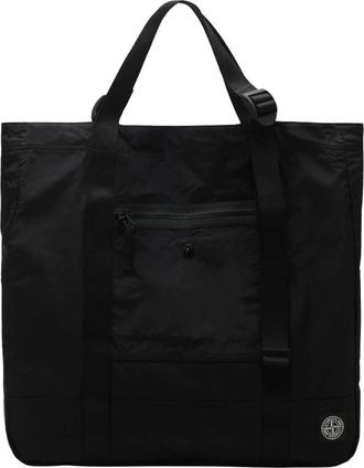 Stone Island Hombre, Bolsos, Negro, Talla: ONE Size