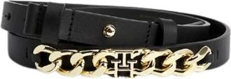 Tommy Hilfiger Chic Chain Waist Mode Riem - Dames - Riemen - Zwart - 70 CM - Accessoires