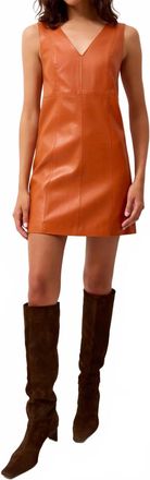 Marie Oliver Violette Dress In Brandy