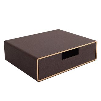 OEM Caja De Almacenamiento De Cuero Sint&eacute;tico Y Mdf Para Documentos Y Material De Oficina, Organizador De Escritorio, Secretaria De Oficina: Sistema De Al