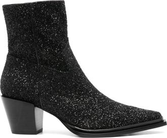 Jimmy Choo London Cece Ab 60 Glittered Boots