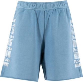 Pinko Mujer, Pantalones cortos, Azul, Talla: M