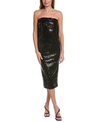 Toccin Loulou Draped Bow Gown