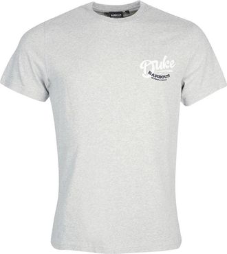 Barbour Legacy Graphic Tee - Heren - T-shirts - Grijs - XL - Katoen - Tops