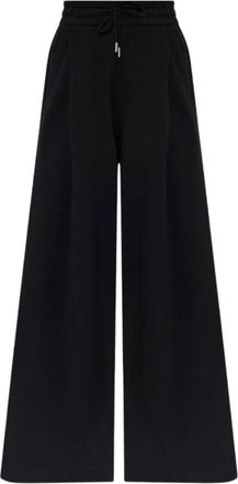 Dries Van Noten Wijde broek - Dames - Wijde Broeken - Zwart - XS - Broeken