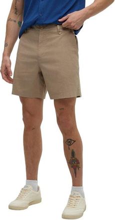 tentree Hemp Latitude 7 Short in Khaki at Nordstrom, Size 32