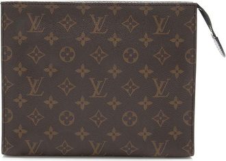 Louis Vuitton Black Monogram Canvas Toiletry Pouch 26 (Authentic Pre-Loved)