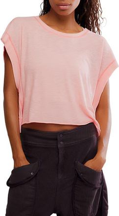 Free People FP Movement My Tee Time Open Back T-Shirt in Fruit Punch at Nordstrom, Size X-Large