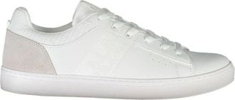 Napapijri Schoenen, Heren, Wit, 44 EU, Leer, Witte Leren Heren Sneaker