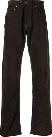 President's Cliff Ps Diagonal Cord Pants - Heren - Regular Fit Jeans - Bruin - W31 - Jeans