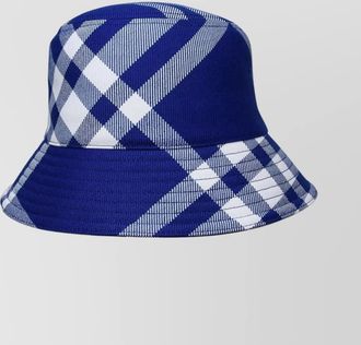 Burberry checked bucket hat