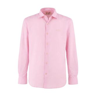 MC2 Saint Barth Shirt - Heren - Casual Overhemden - Roze - 2XL - Overhemden