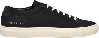Common Projects Achilles Canvas Sneaker - Dames - Sneakers - Zwart - 39 EU - Leer - Schoenen