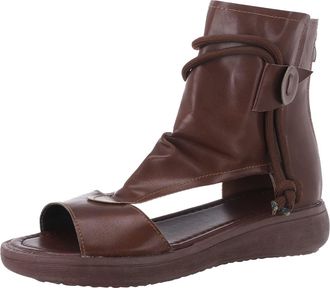 Generic Uwdiohq Womens Wedge Sandals Zip Platform Ladies Bottom Ourdoor Thick Up Fashion Shoes Dress Walking Womens Wide Fit Summer Women For White Comfortabl