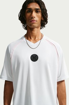 Nike Mens Yuto Short-Sleeve Skate Jersey in White | IM5465-100