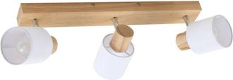 Lindby Lindby - Ceiling Lightdimmable Wanessa made of Wood for Living Room & Dining Room