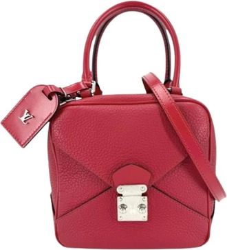 Louis Vuitton Pre-owned Vintage Schoudertas - Dames - Vintage Handtas - Rood - ONE Size - Leer - Vintage