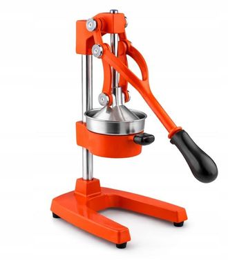 OEM Exprimidor Manual De C&iacute;tricos De Hierro Fundido, S&oacute;lido, Naranja