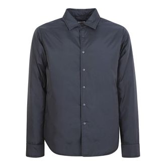 Aspesi Casual Shirts, male, Blue, Size: L Camicia