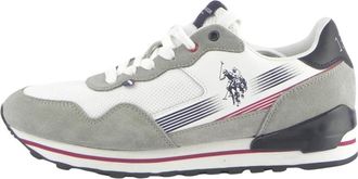 U.S.Polo Association Witte Sneakers - Heren - Sneakers - Veelkleurig - 44 EU - Schoenen