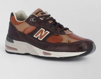 New Balance low top sneakers contrast panels rubber outsole