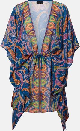 Etro Paisley beach cover-up