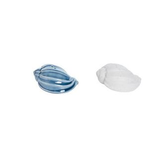 Beachcombers Blue & Bisque Shell Salt Pepper Set at Nordstrom