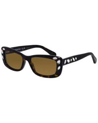 Swarovski Womens Sk6008 54Mm Sunglasses