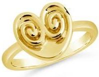 Sterling Forever Palmier Signet Ring in Gold at Nordstrom Rack, Size 9