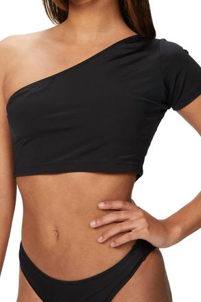 allSisters Pyramid Bikini Top In Black
