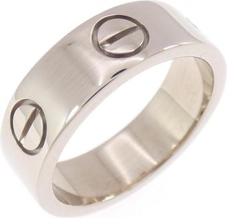 Cartier Love White Gold (18K) Band Ring (Pre-Owned)