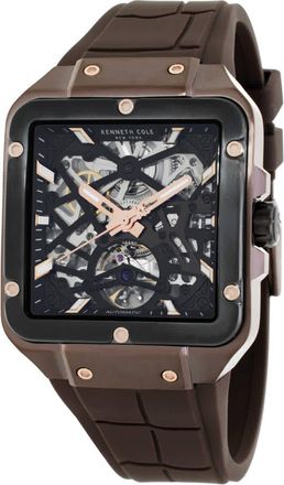 Kenneth Cole Gotham Automatic Skeleton Dial Mens Watch KCWGZ0065402