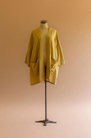 Kalalou Short Kimono With Front Pockets