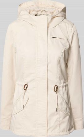 Only Regular Fit Parka mit Baumwoll-Anteil Modell LORCA in Ecru, Gr&ouml;&szlig;e XL